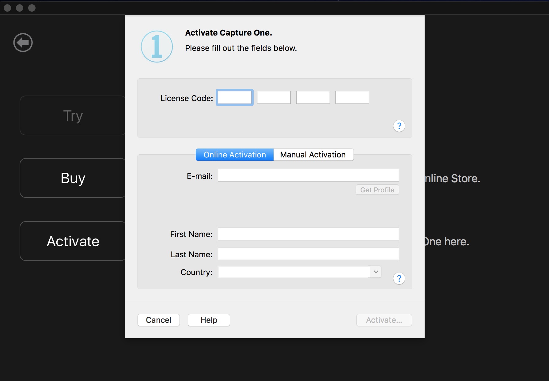 instaling Capture One 23 Pro 16.2.5.1588